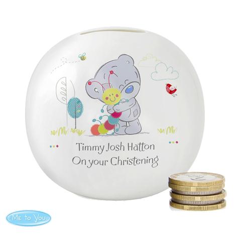 Personalised Tiny Tatty Teddy Cuddle Bug Money Box £15.99